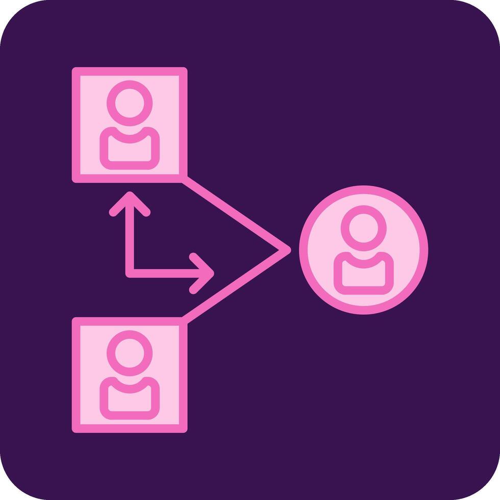 hiërarchie vector pictogram