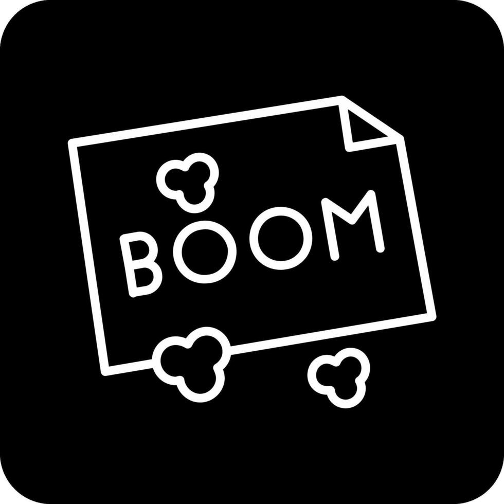 boom vector icoon