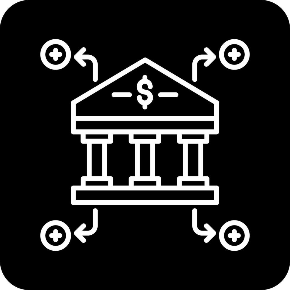 bank vector pictogram