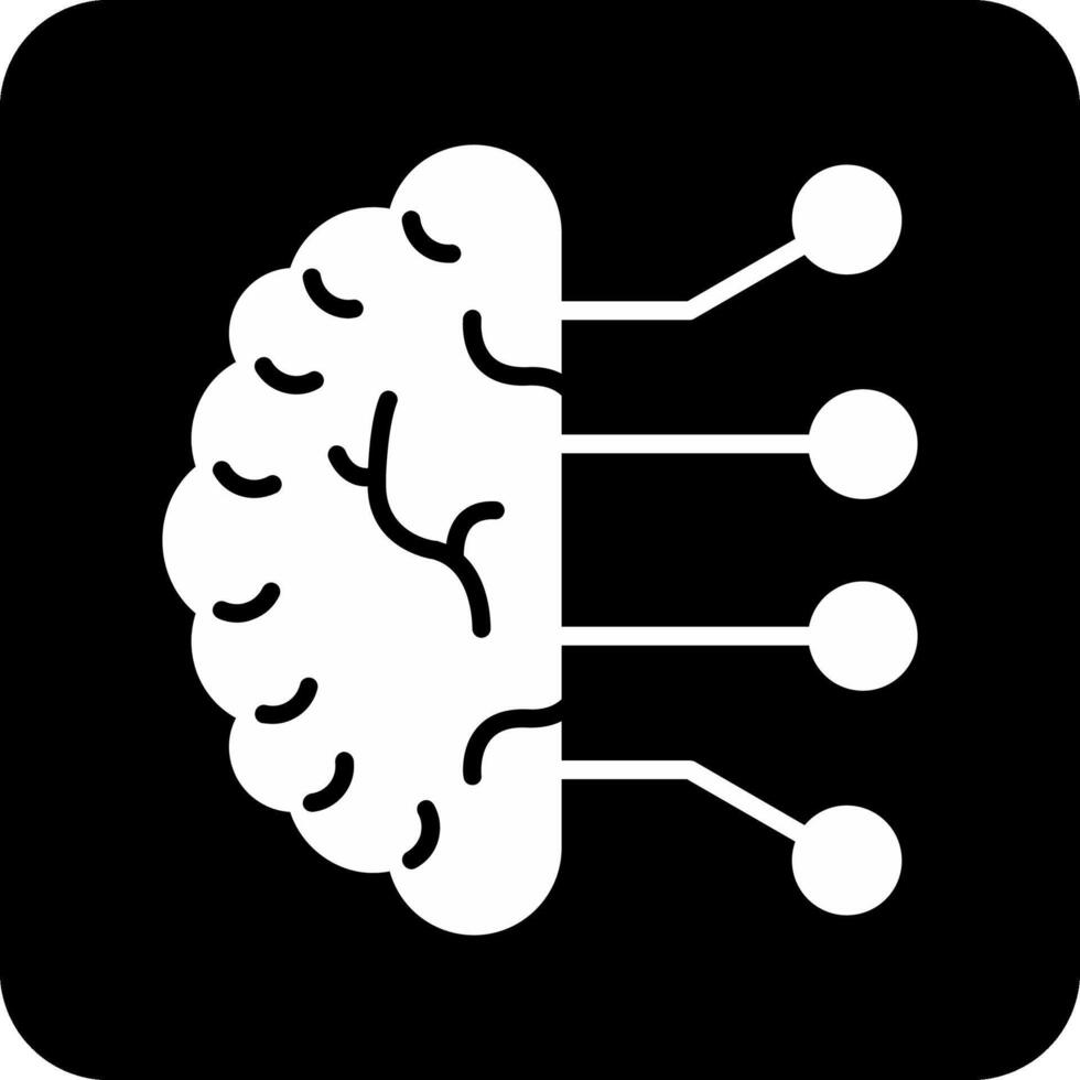 kunstmatig intelligentie- vector icoon