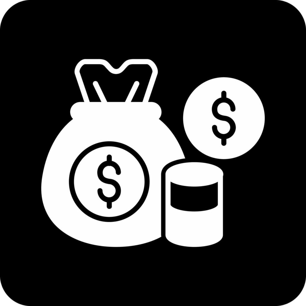 contant geld vector pictogram