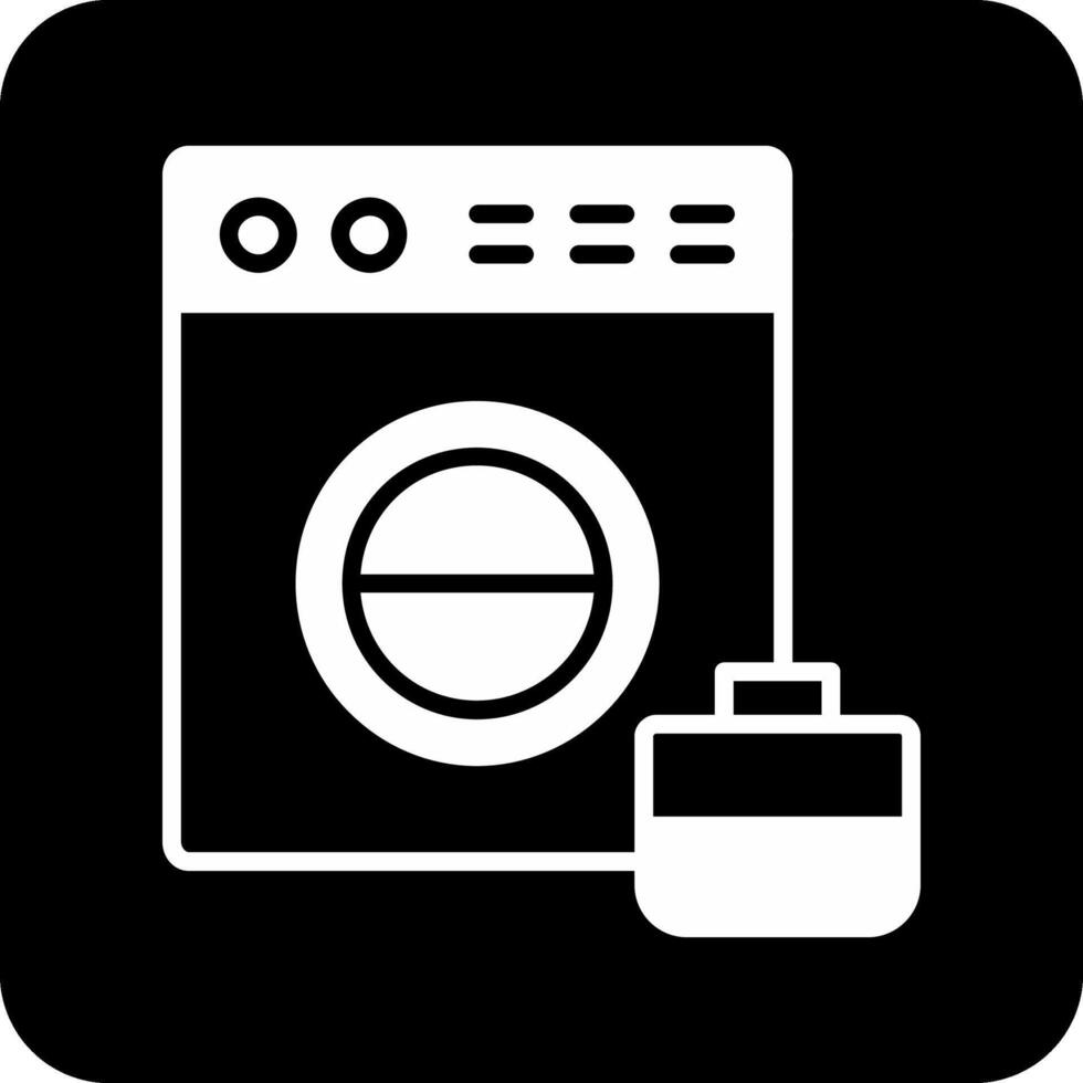 wasmachine vector pictogram