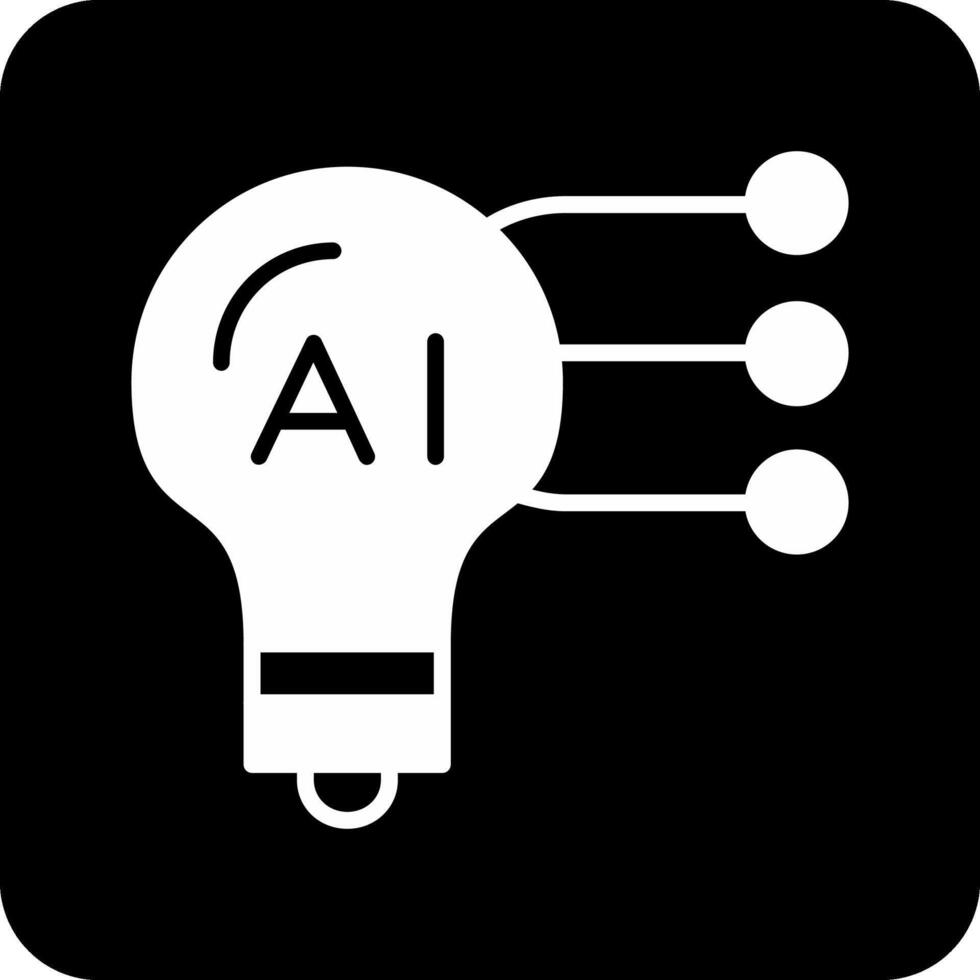 kunstmatig intelligentie- vector icoon