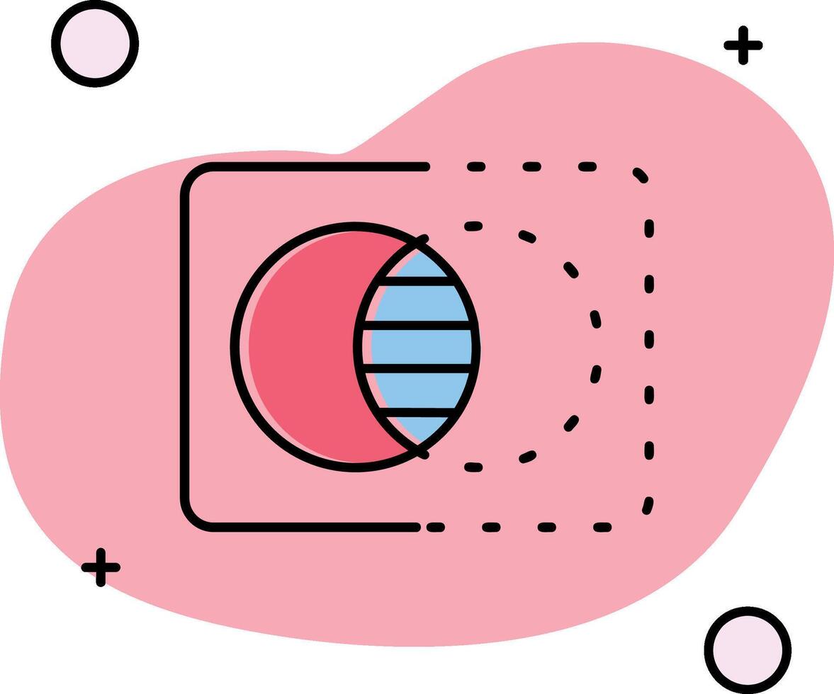 ondoorzichtigheid uitgegleden icoon vector