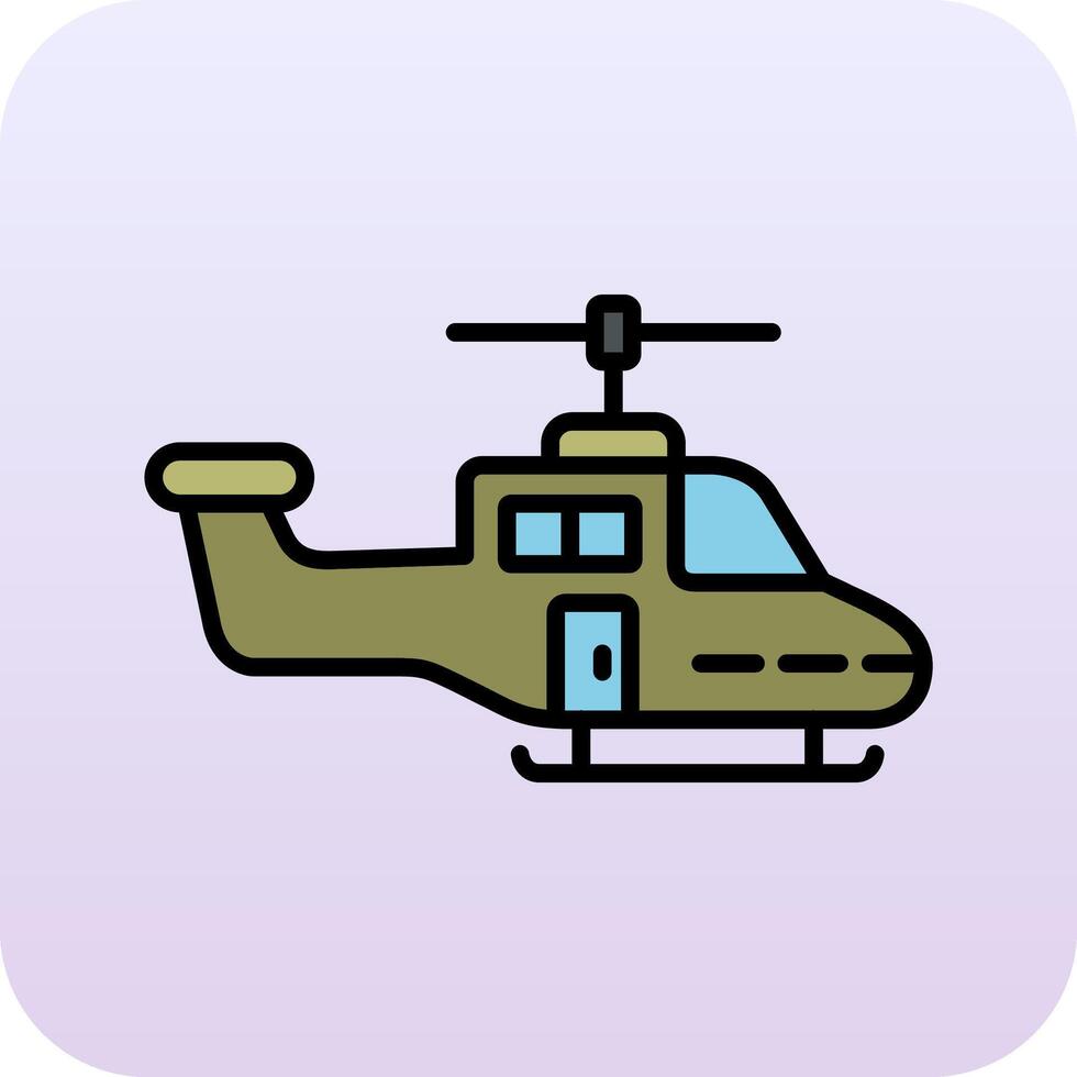 helikopter vector icoon