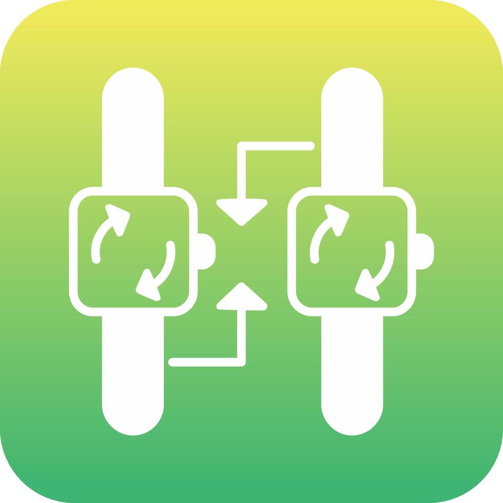 synchronisatie vector pictogram