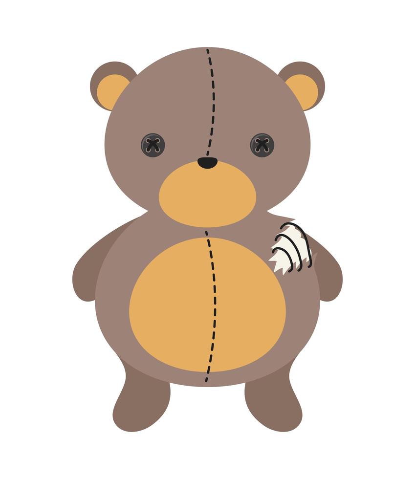 teddy knuffel vector