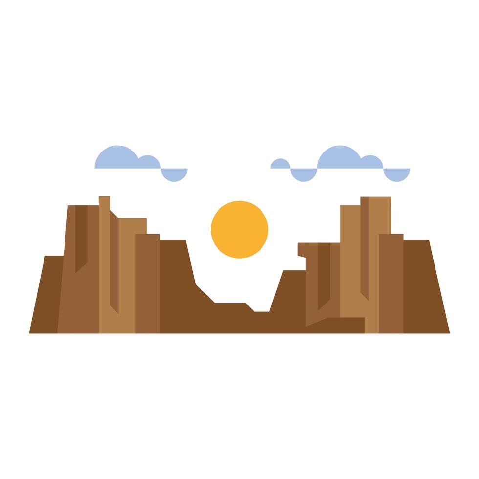 grand canyon usa monument vector