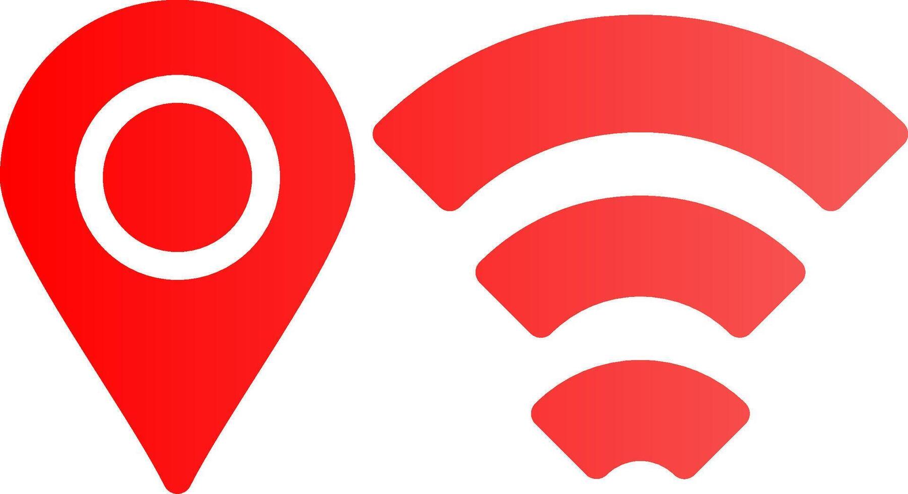 Wifi creatief icoon ontwerp vector