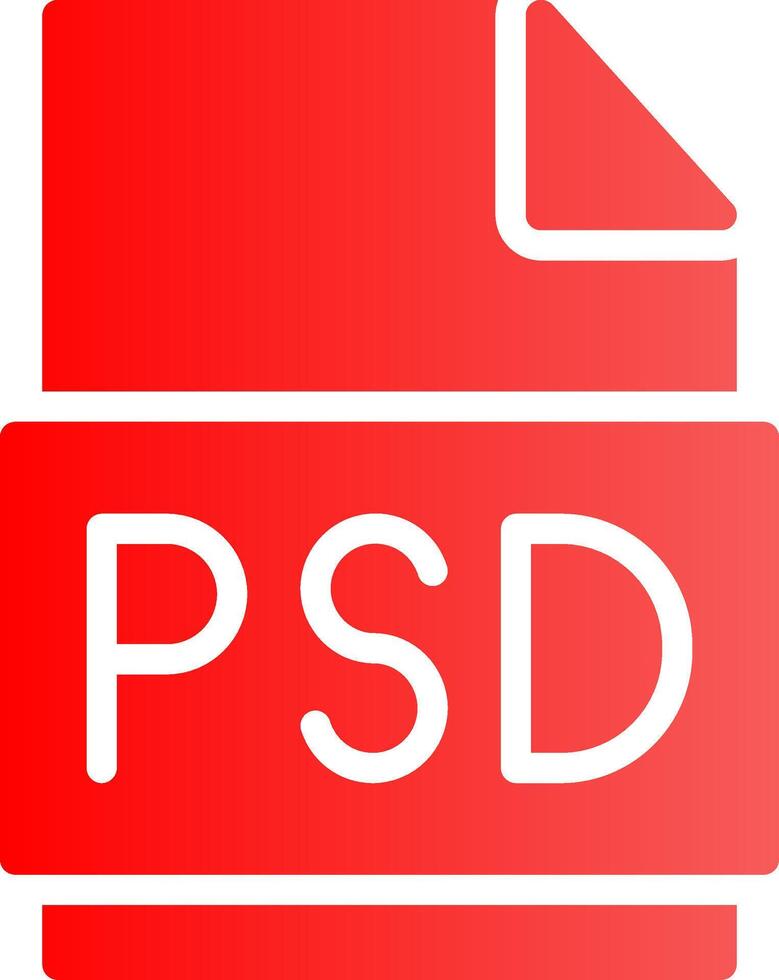 psd het dossier creatief icoon ontwerp vector