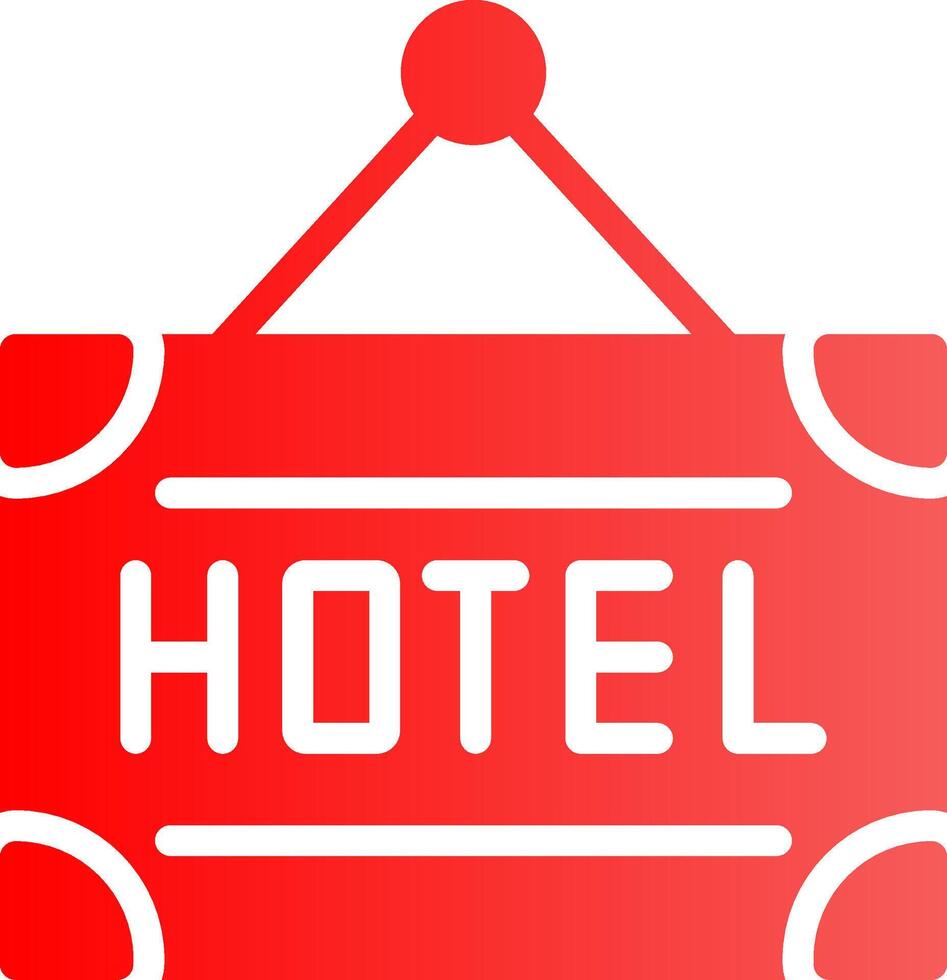 hotel creatief icoon ontwerp vector