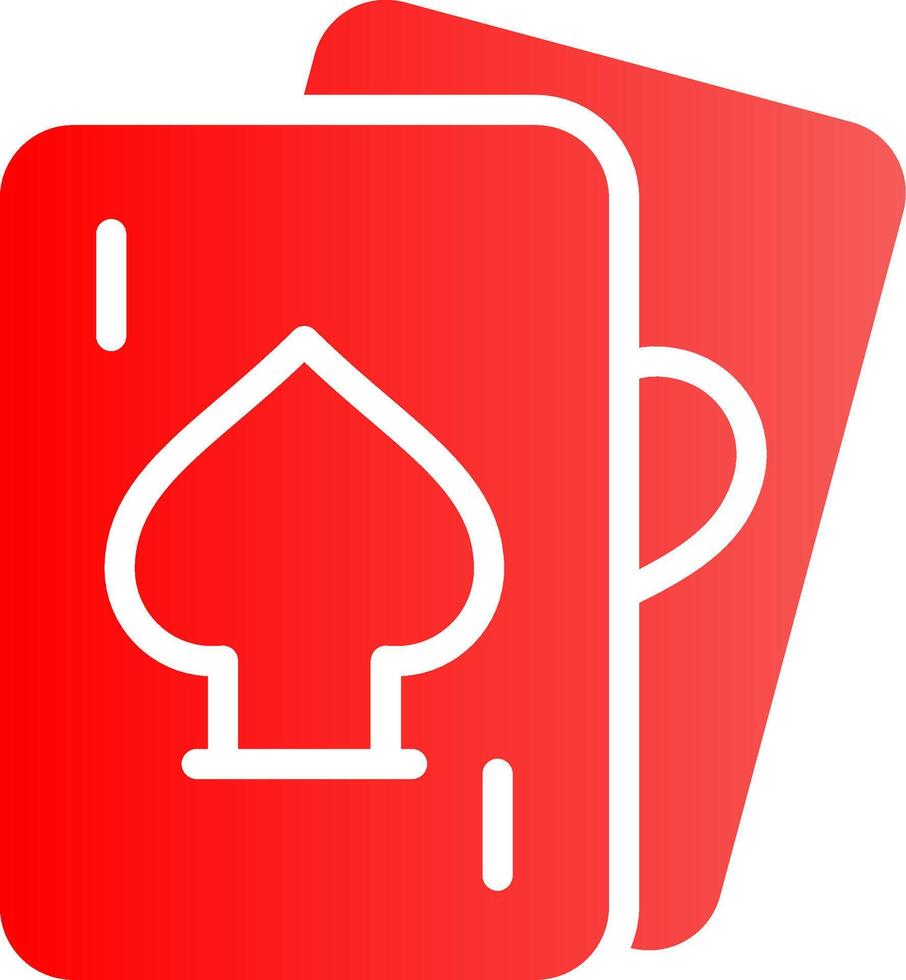 poker creatief icoon ontwerp vector