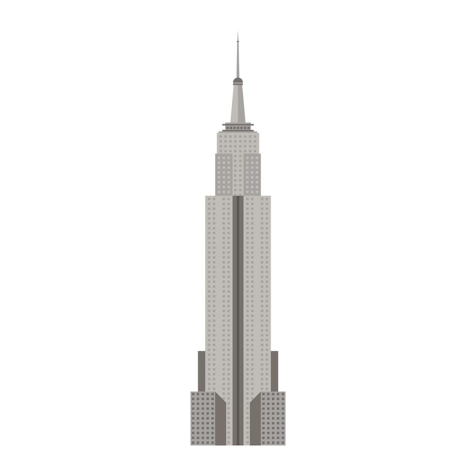 Empire State usa monument vector