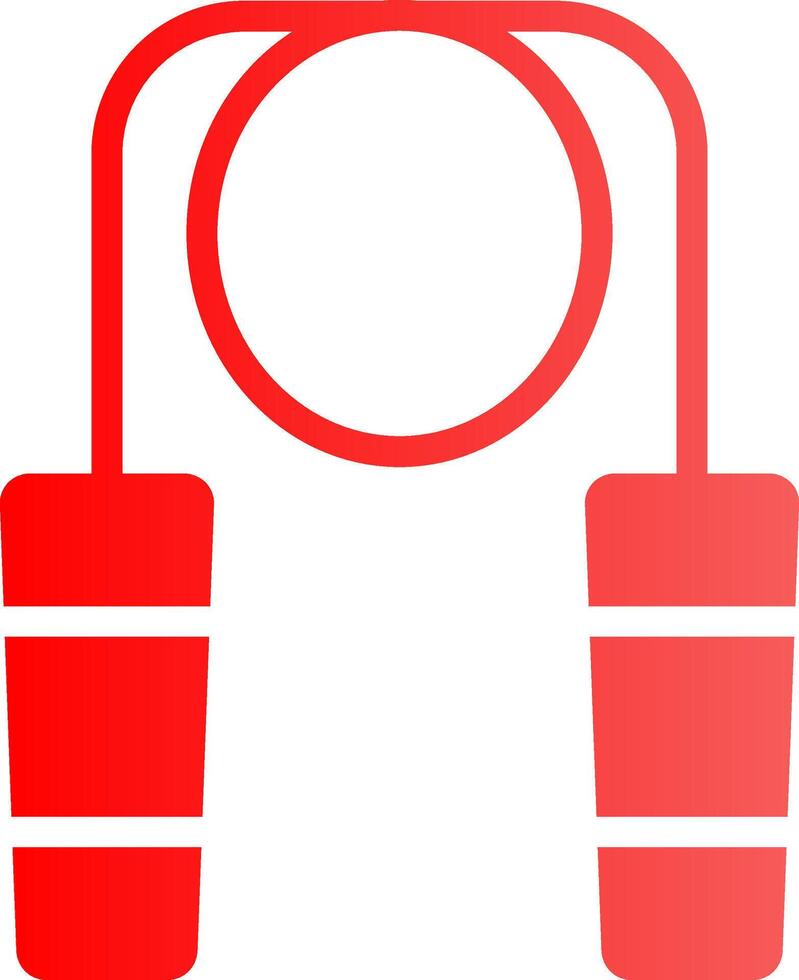 jumping touw creatief icoon ontwerp vector