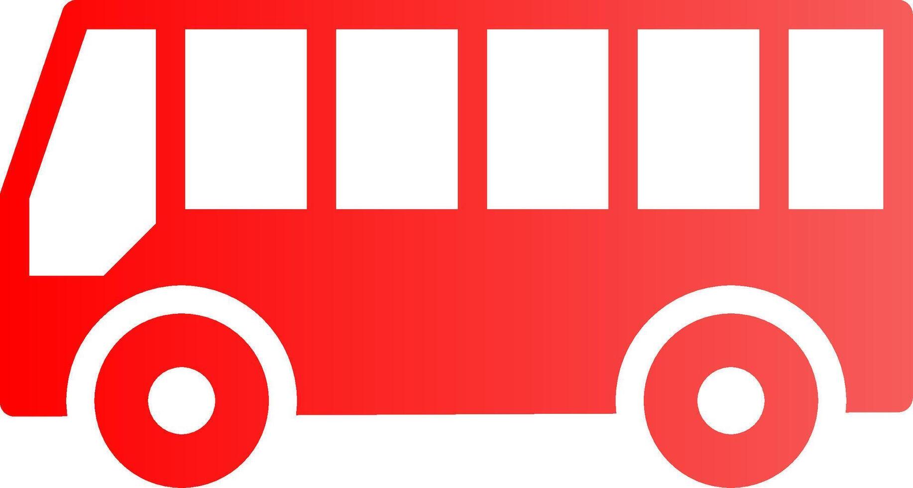 bus creatief icoon ontwerp vector