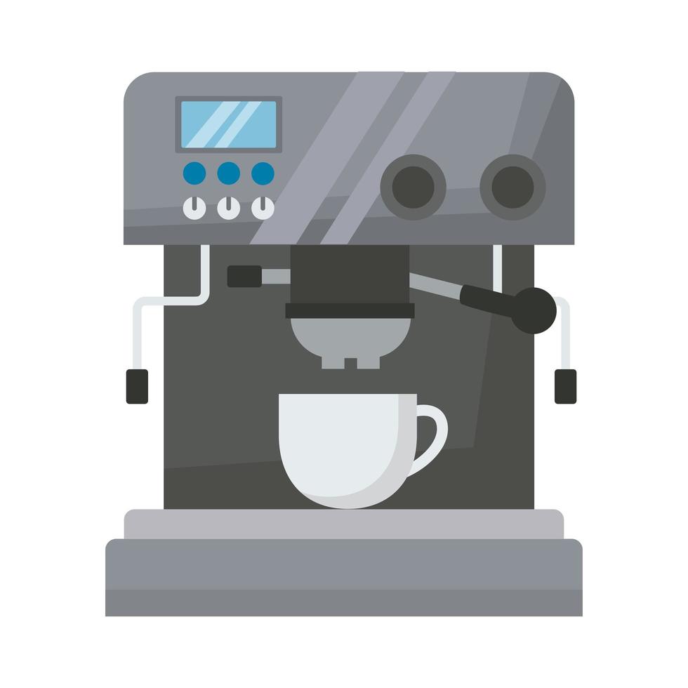 koffiemachine apparaat vector