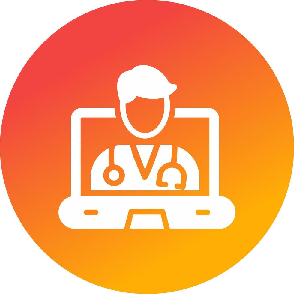 digitaal geneeskunde creatief icoon ontwerp vector