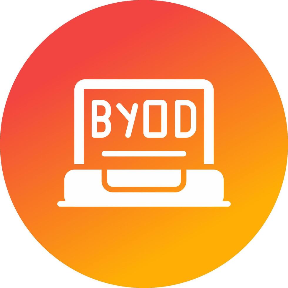 byod tour creatief icoon ontwerp vector