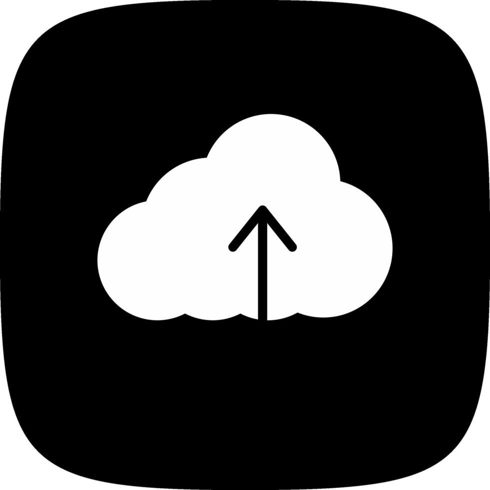 wolk uploaden creatief icoon ontwerp vector