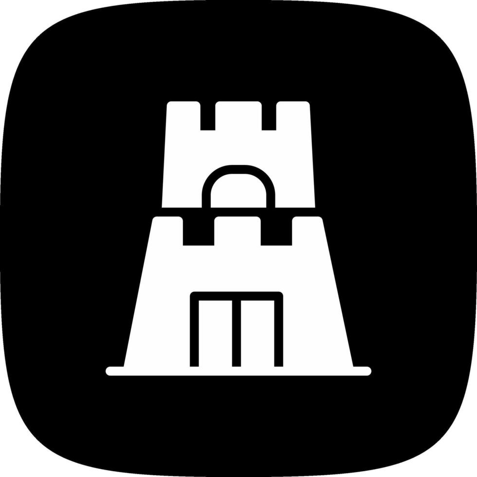 kasteel speelgoed- creatief icoon ontwerp vector