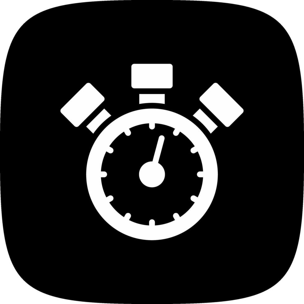 stopwatch creatief icoon ontwerp vector