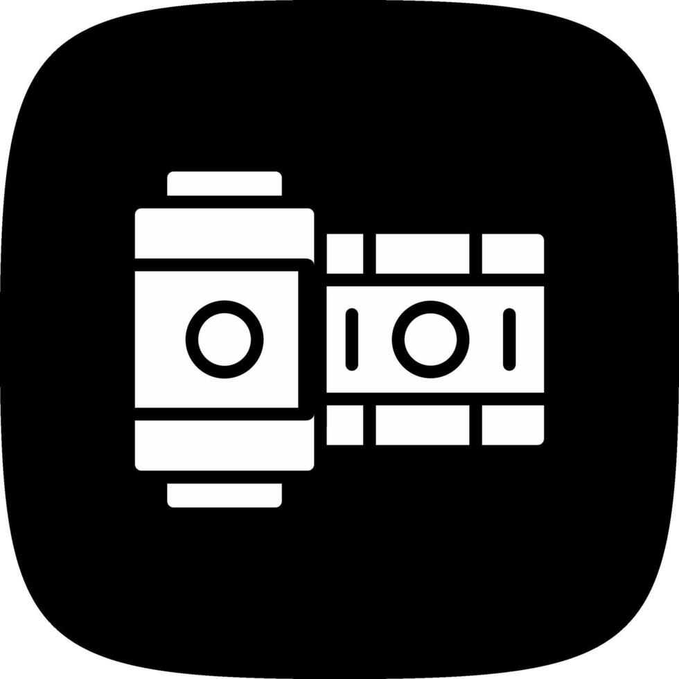 camera rollen creatief icoon ontwerp vector