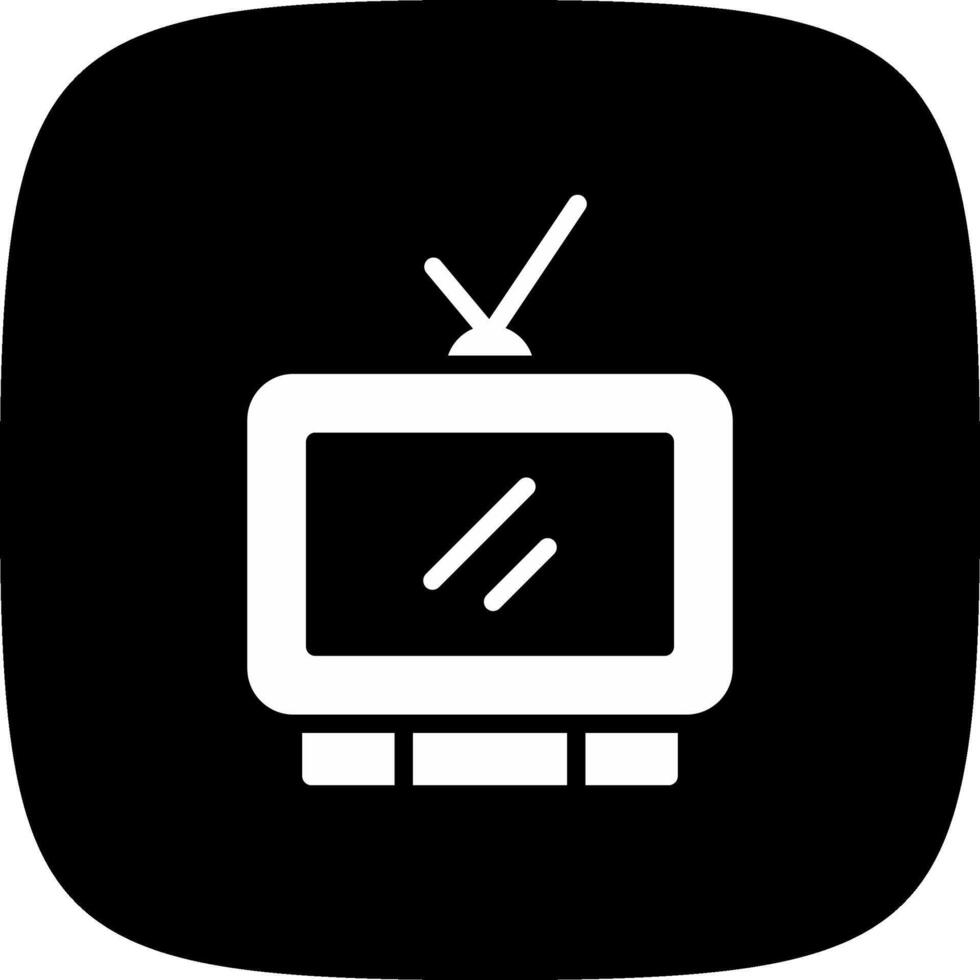 televisie creatief icoon ontwerp vector