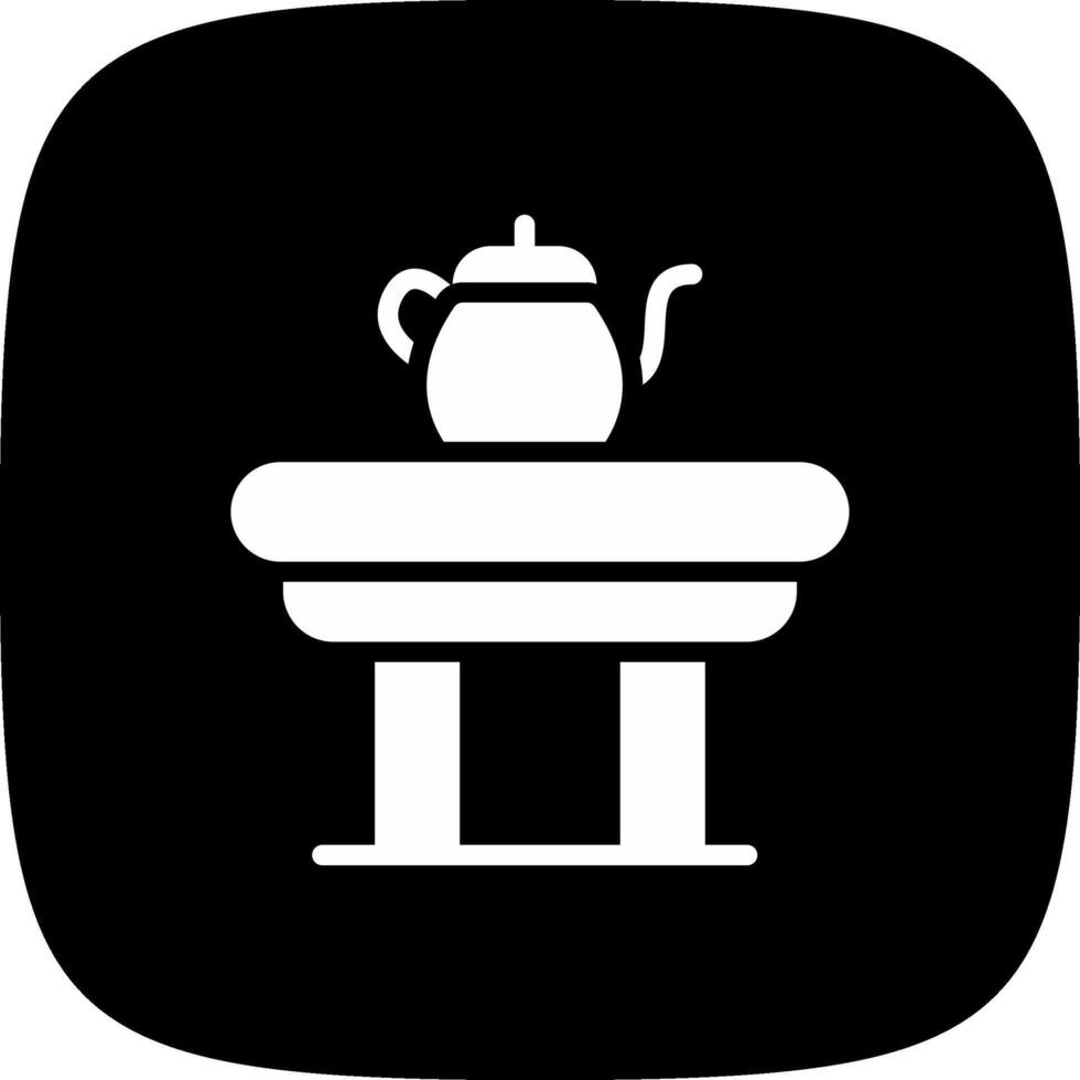 koffie tafel creatief icoon ontwerp vector