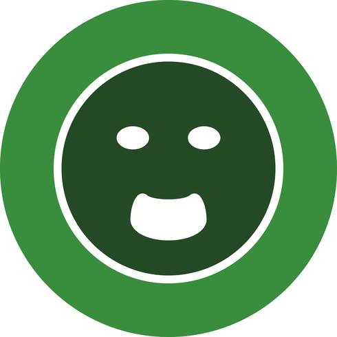 Schreeuwen Emoji Vector Icon