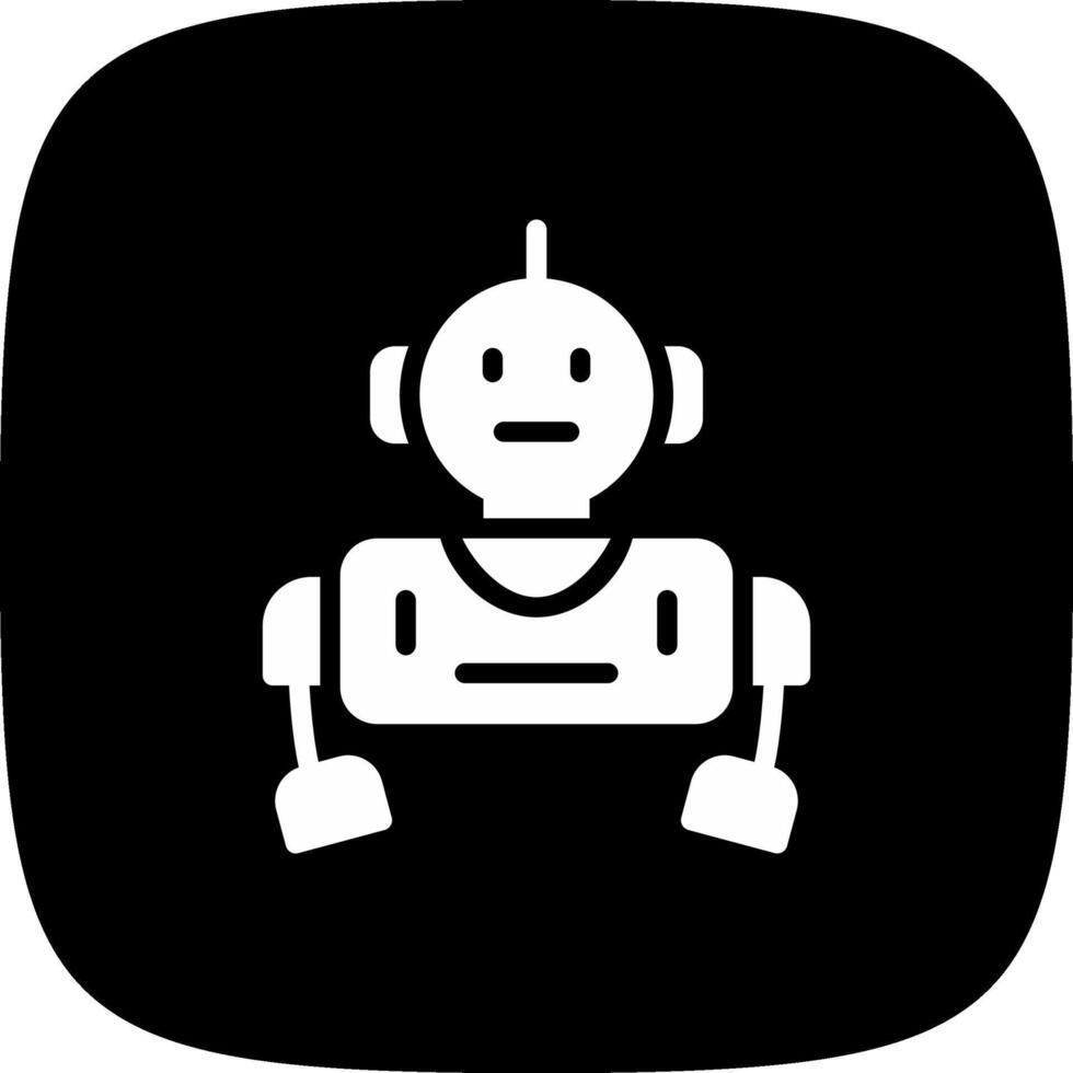 robot creatief icoon ontwerp vector