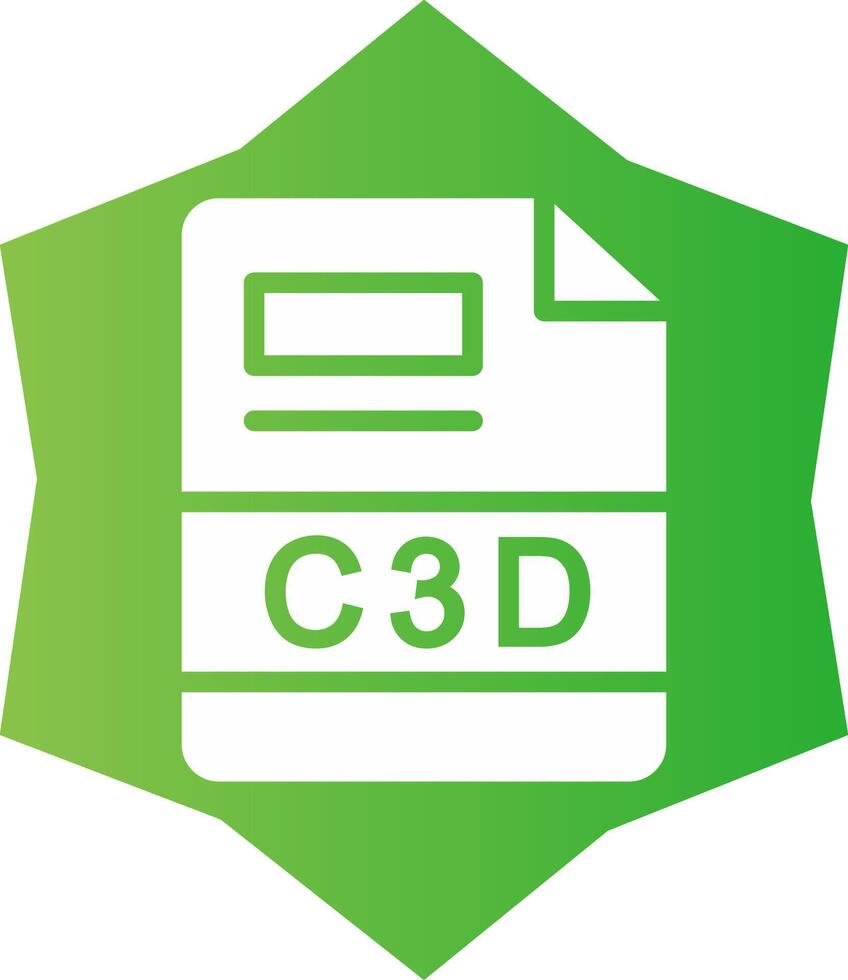 c3d creatief icoon ontwerp vector