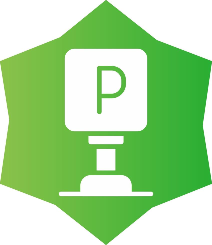 parkeren creatief icoon ontwerp vector