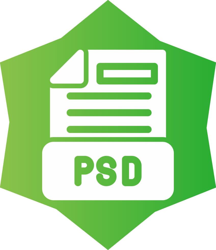 psd het dossier creatief icoon ontwerp vector