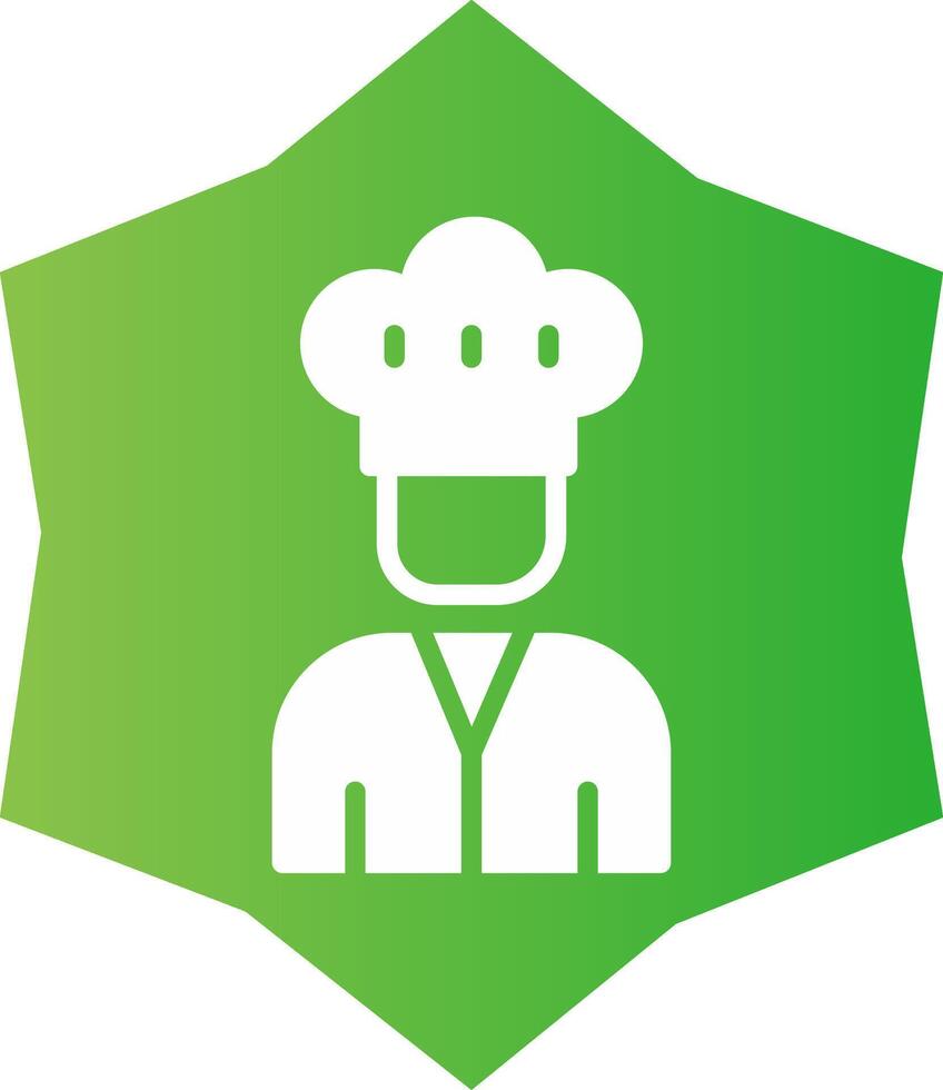 chef creatief icoon ontwerp vector