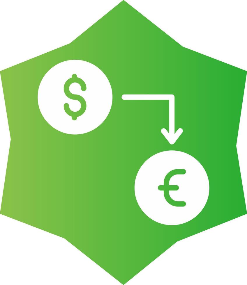 valuta uitwisseling creatief icoon ontwerp vector