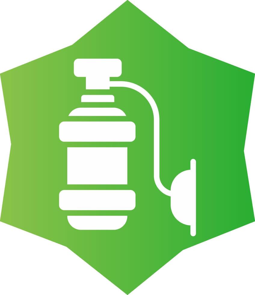 zuurstof tank creatief icoon ontwerp vector