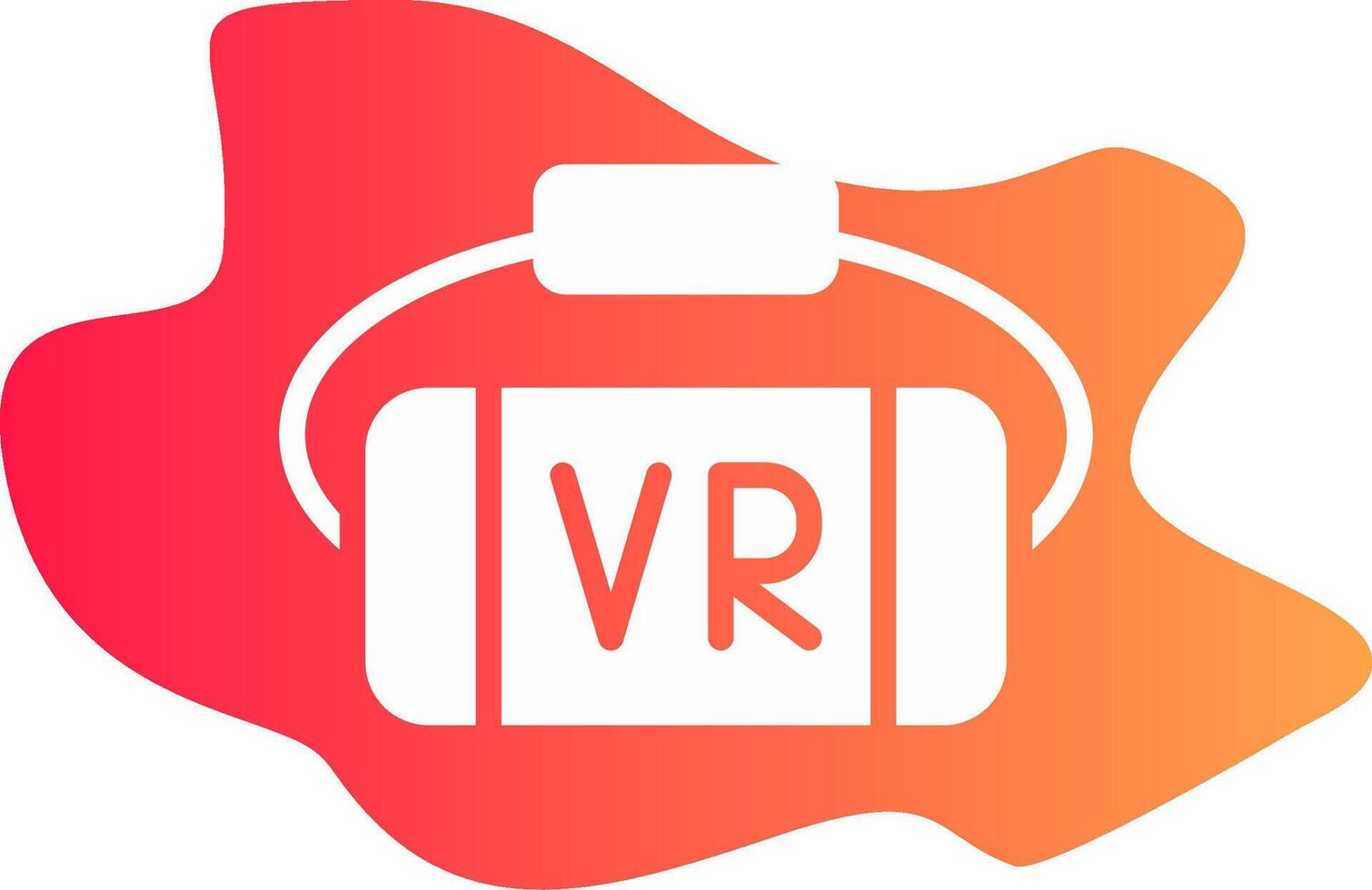 vr bril creatief icoon ontwerp vector