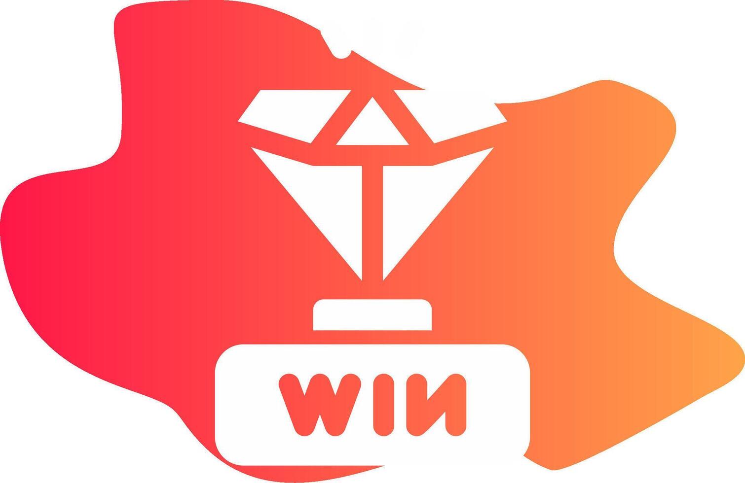 winnaar creatief icoon ontwerp vector