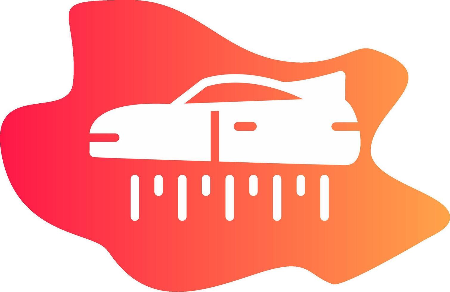 vliegend auto creatief icoon ontwerp vector
