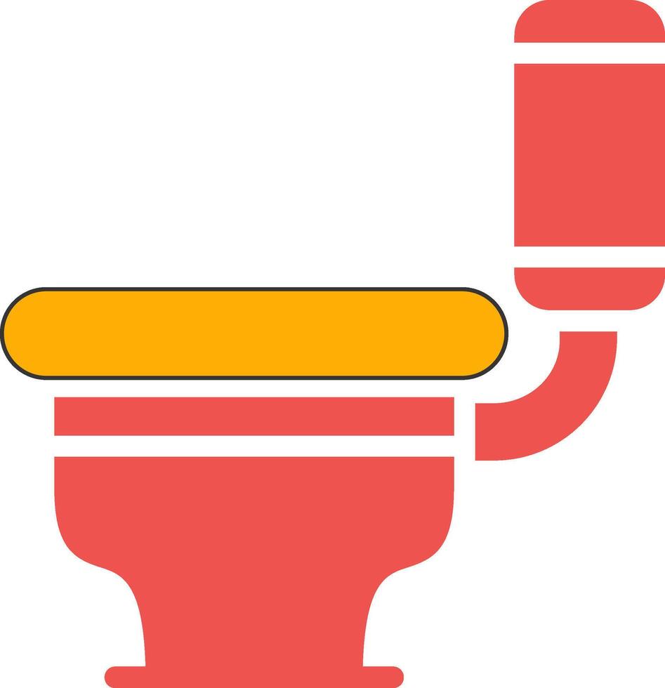 toilet creatief icoon ontwerp vector