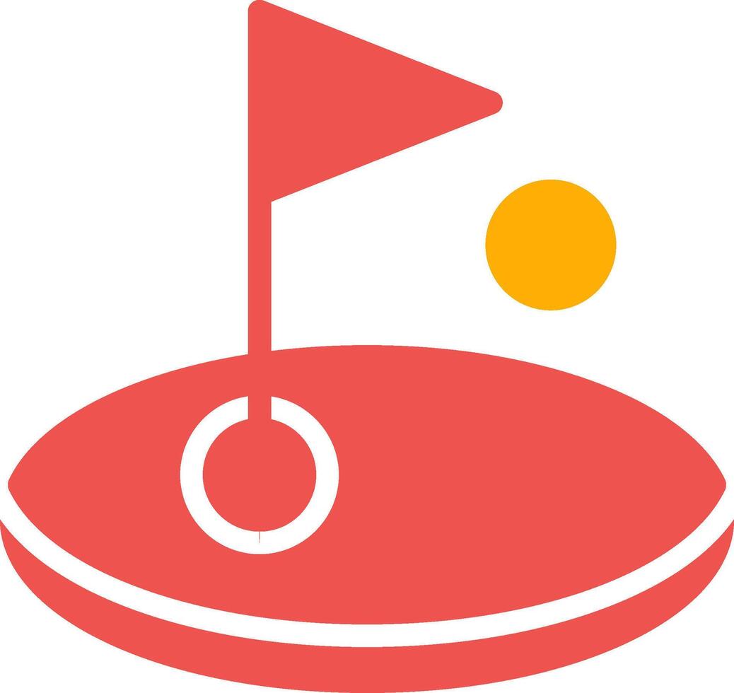 golf creatief icoon ontwerp vector