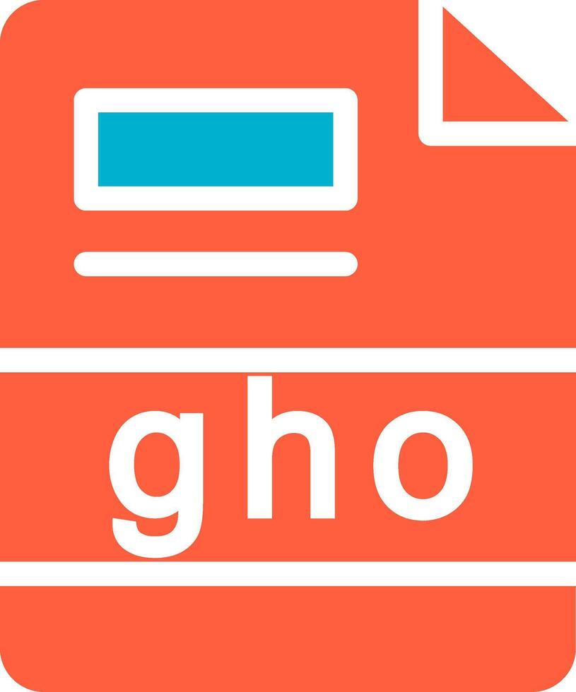 gho creatief icoon ontwerp vector