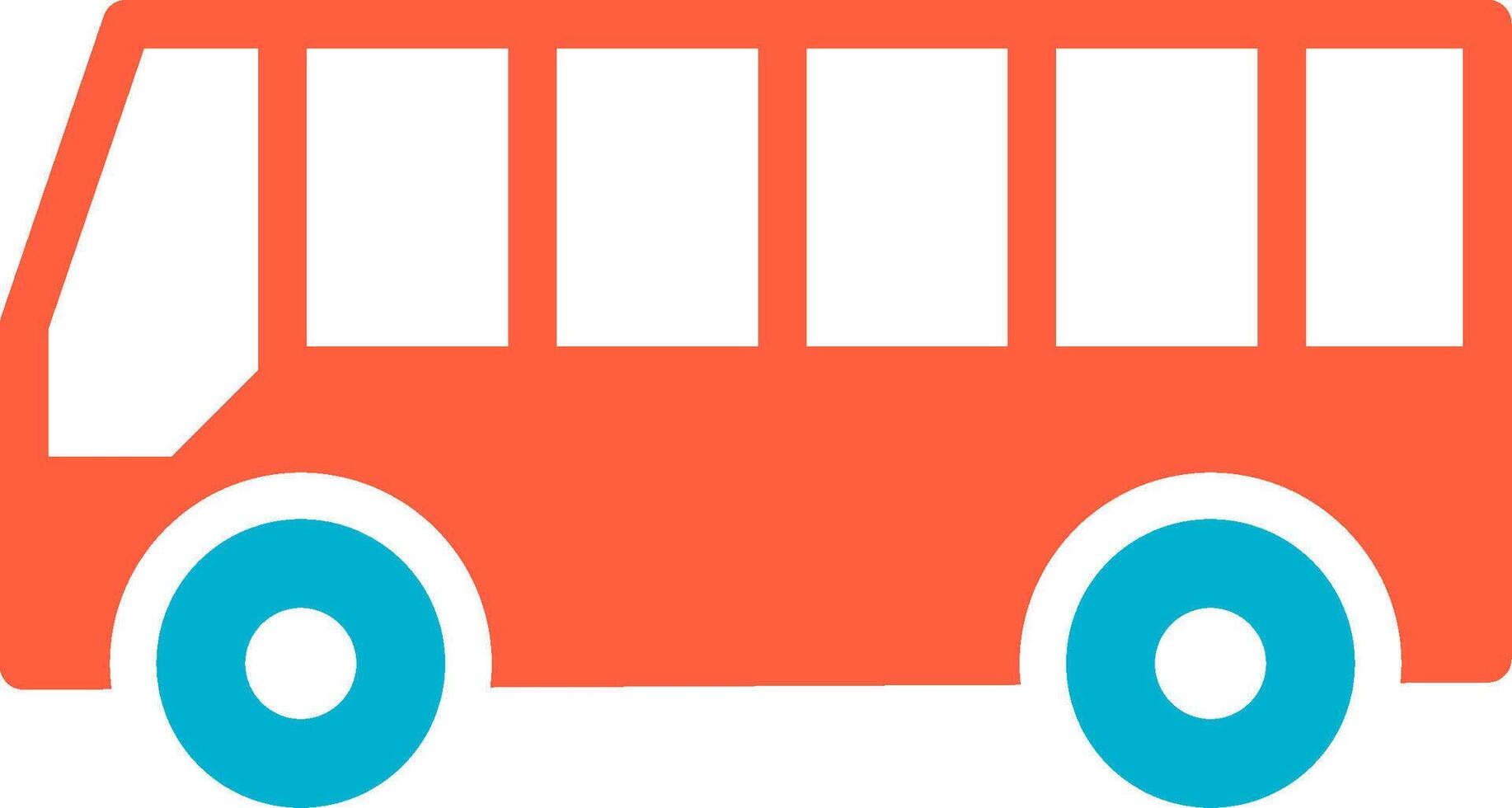 bus creatief icoon ontwerp vector