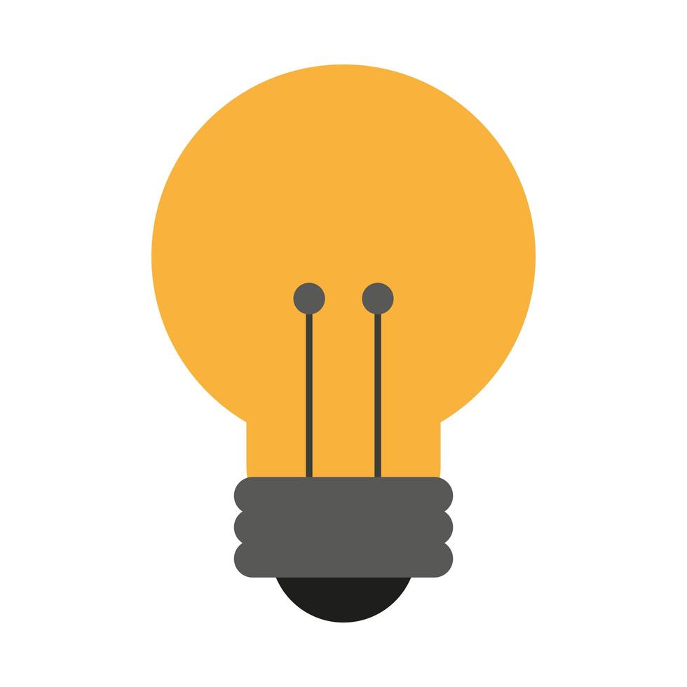 gloeilamp pictogram vector