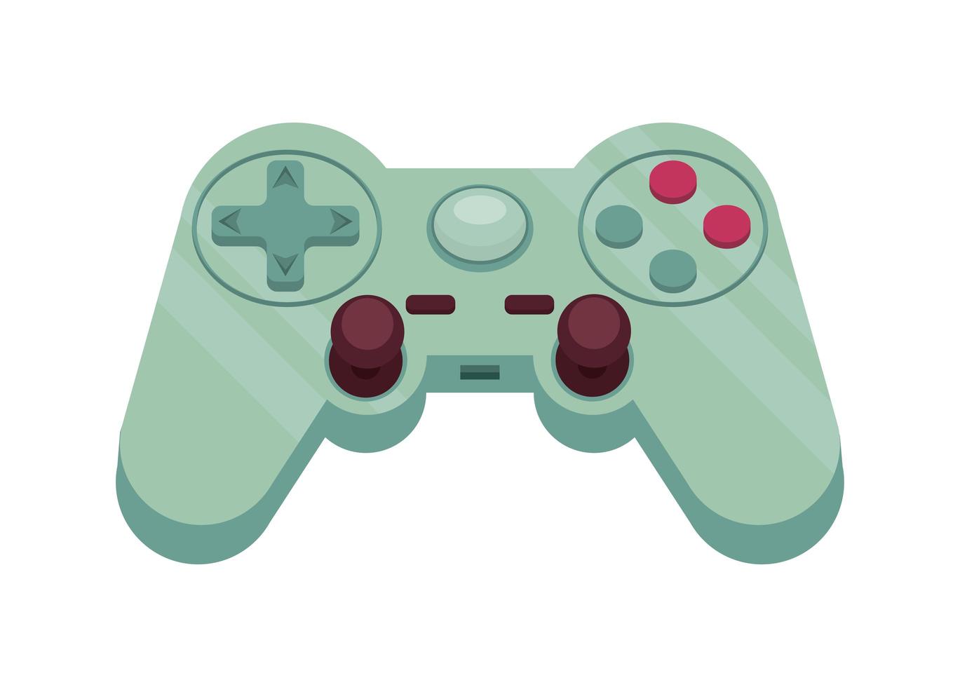 groene videogamebesturing vector