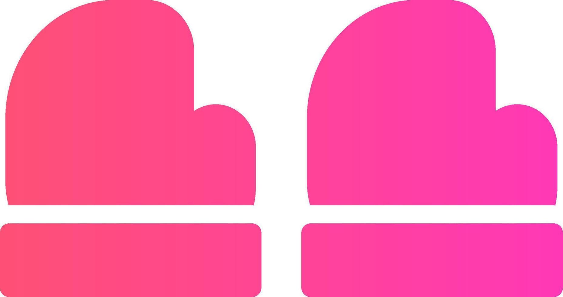 baby handschoenen creatief icoon ontwerp vector