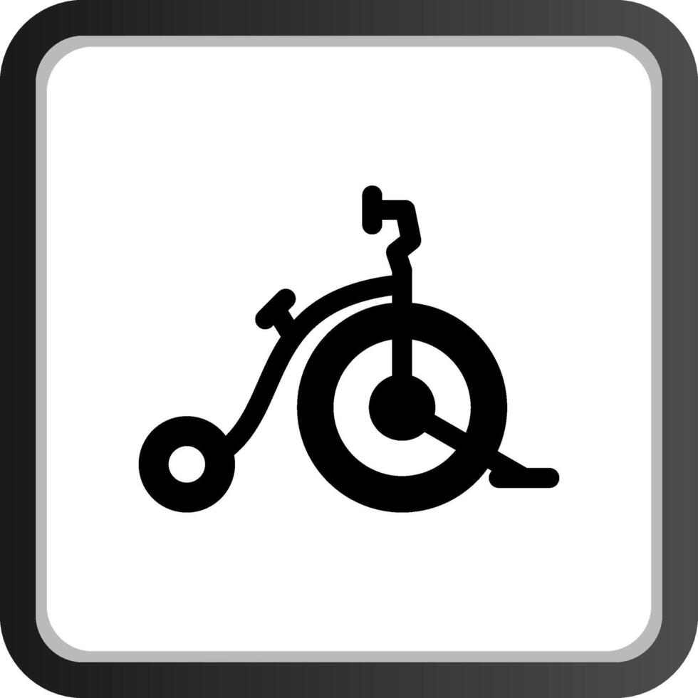 circus fiets creatief icoon ontwerp vector