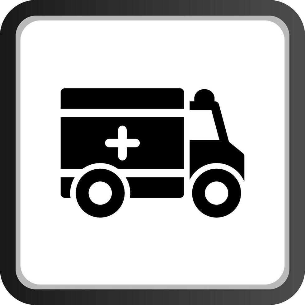 ambulance creatief icoon ontwerp vector