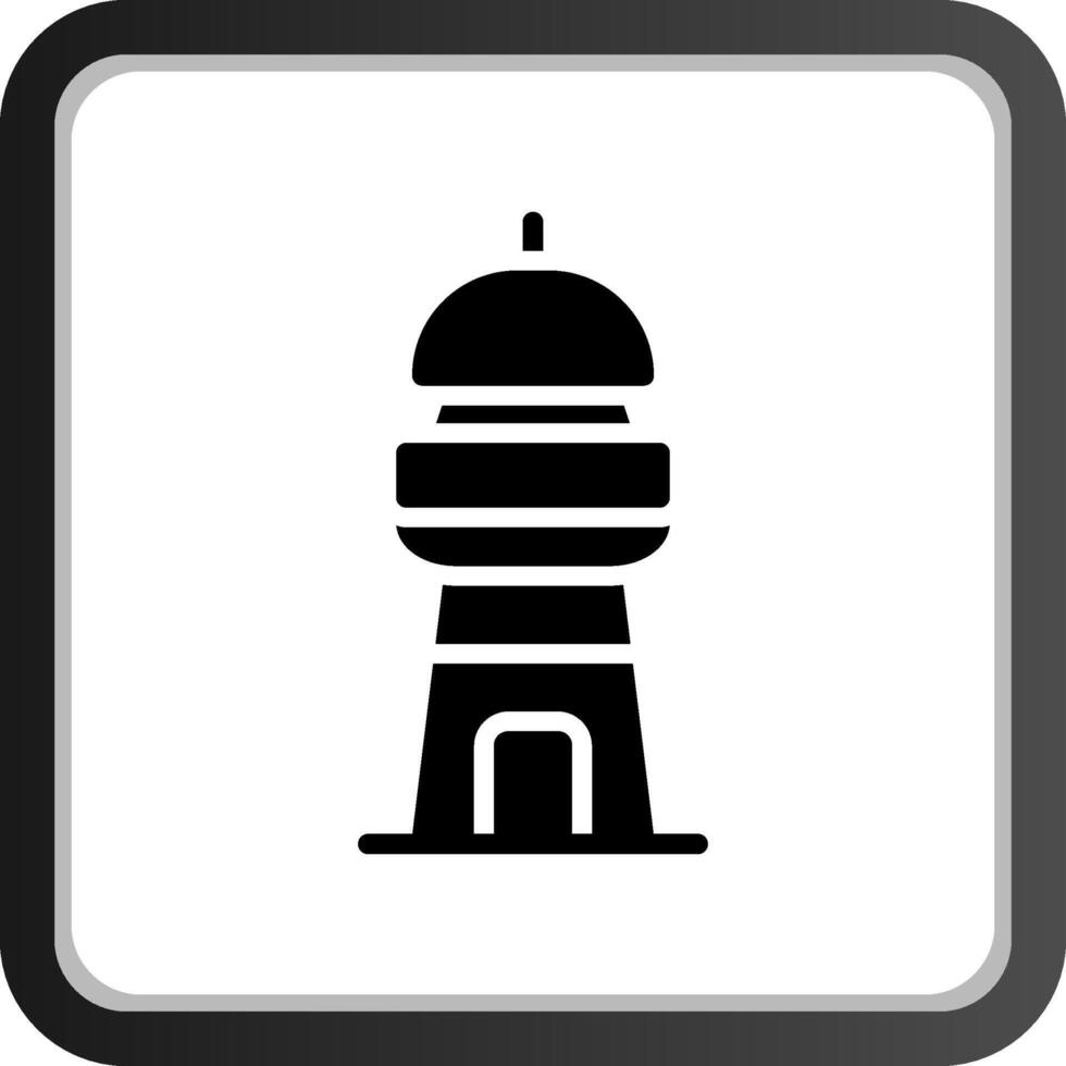 vuurtoren creatief icoon ontwerp vector