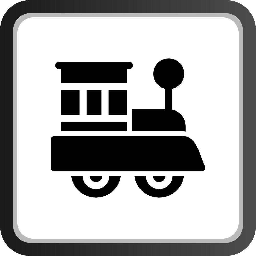 trein creatief icoon ontwerp vector